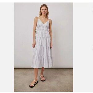 RAILS Julia Tie Strap Cotton Dress